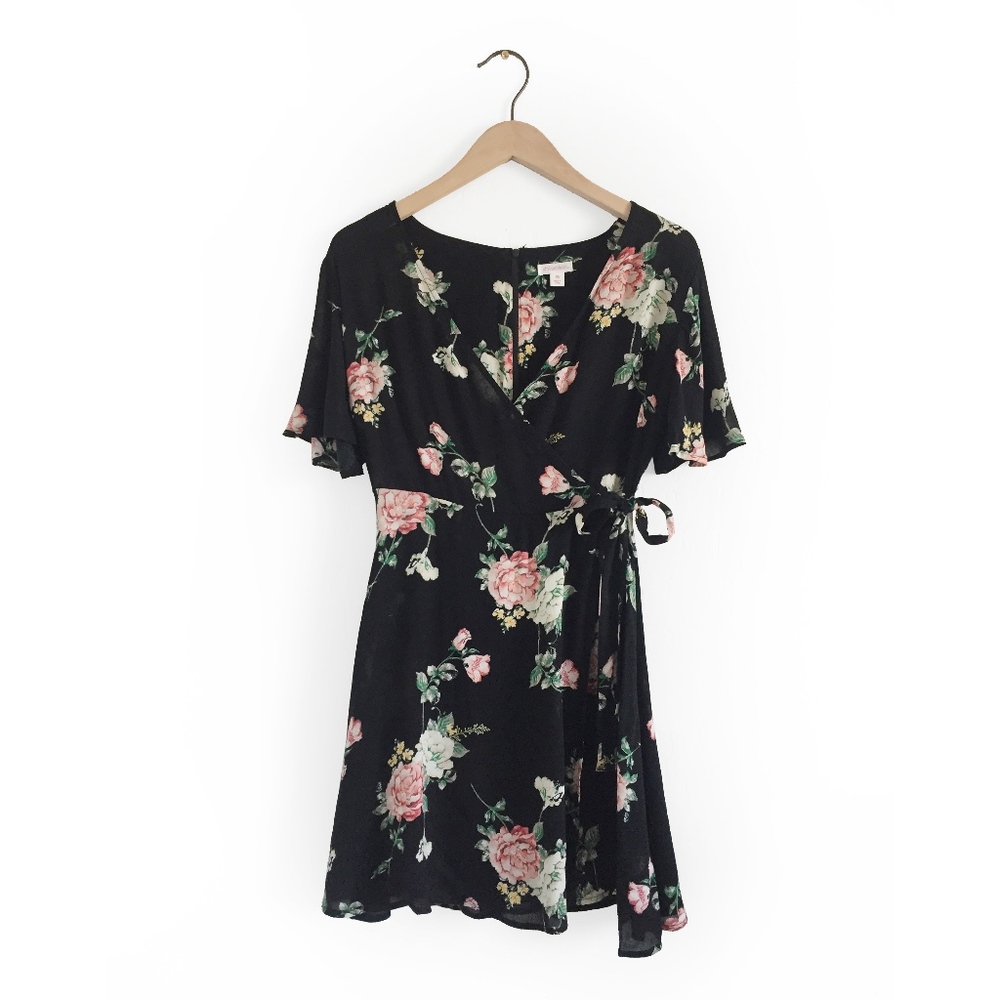 Floral Wrap Dress size XS